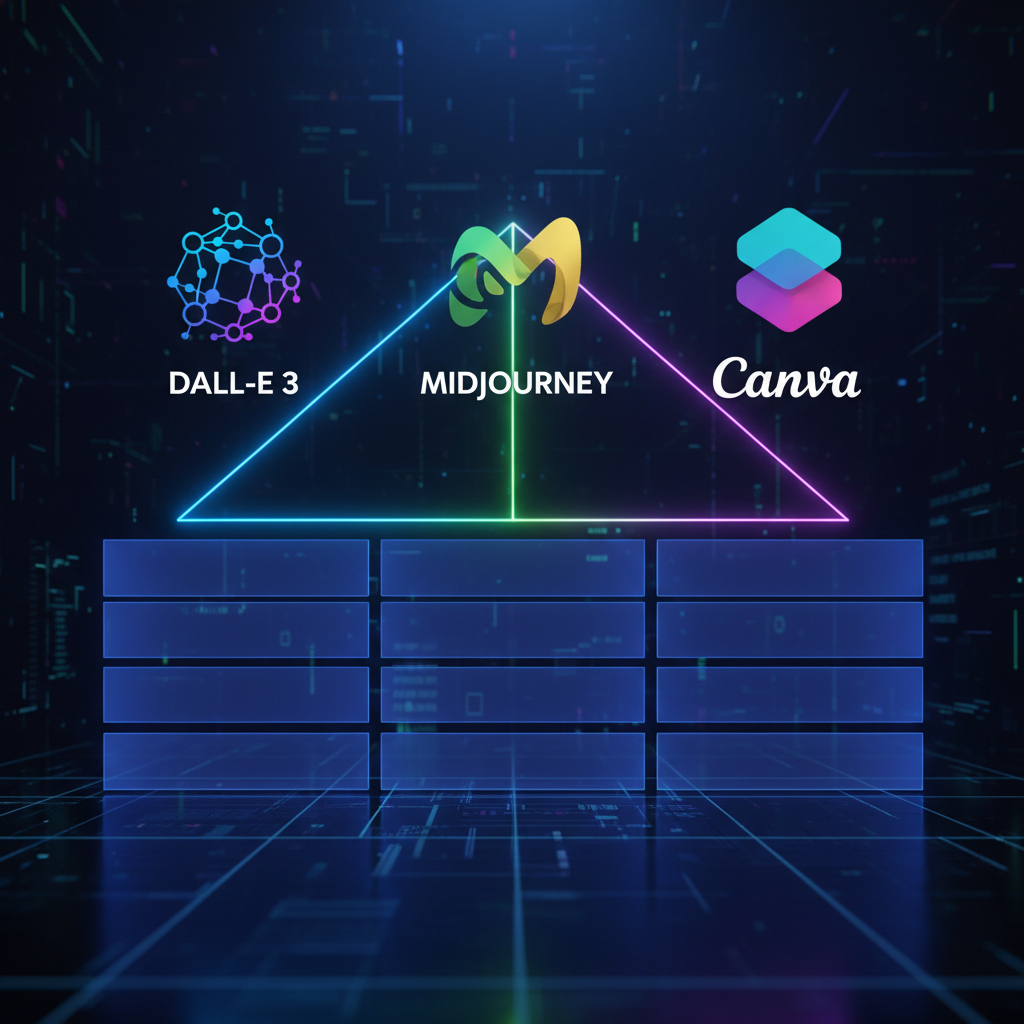 Alternativas e Integrações: DALL-E 3 vs. Midjourney vs. Canva